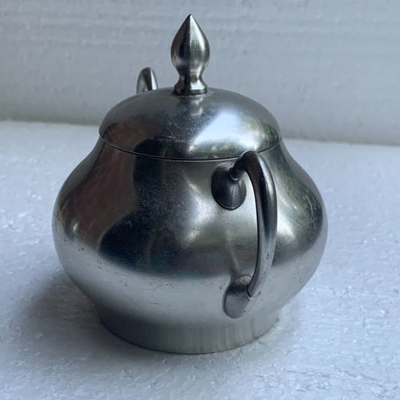 Vintage Metawa Holland Sugar Container, Real Pewter 94% , Pre 1985 Collectible - Picture 3 of 7